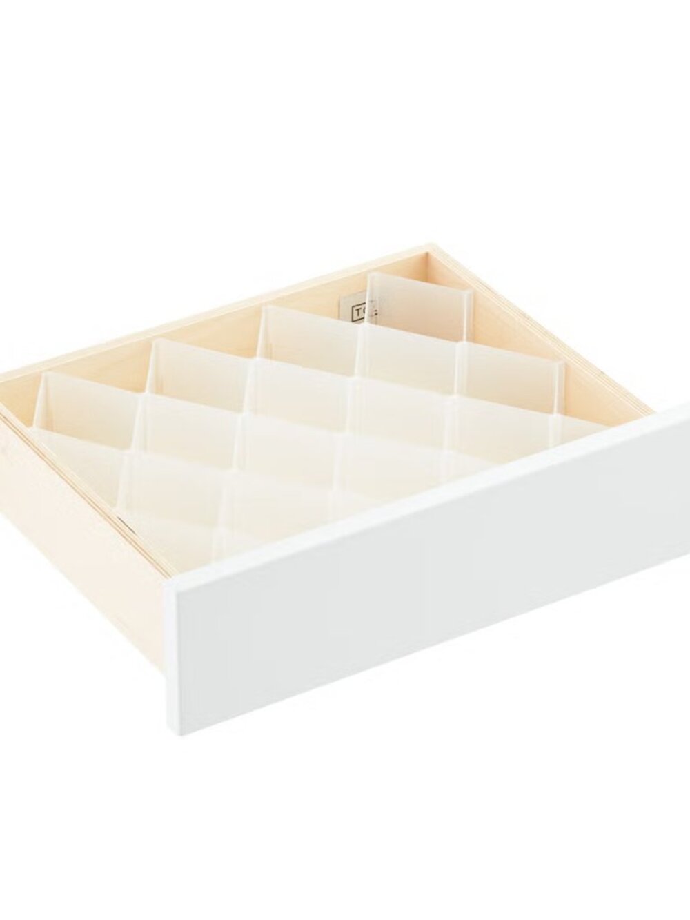 The Container Store Translucent 32-Compartment Drawer Organizer-NWT